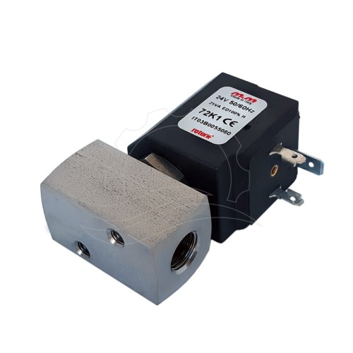 Elektrozawór 24V AC M&amp;M  D299DRC1 G1/4 cala – komponent systemu myjni bezdotykowej