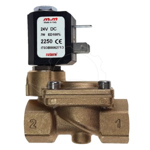 Solenoidový ventil M&M B205DBZ 0,3-16bar G1/2'' NBR 24V DC