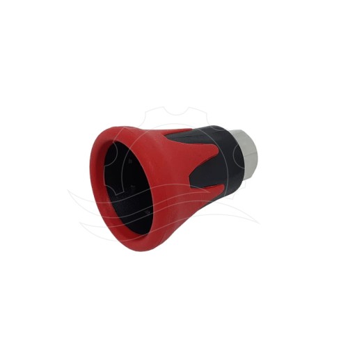 Osłona dyszy R+M ST-10 czerwono-czarna G1/4'' (ocynk)