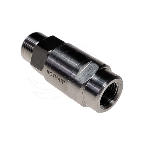 Złącze obrotowe Kothar proste G3/8''F-G3/8''M inox (300 180 532)
