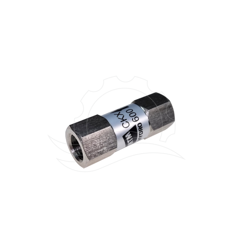 Zawór zwrotny MTM G1/4''F-G1/4''F inox