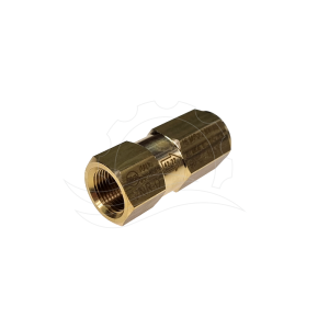 Zpětný ventil PA G3/8''F-G3/8''F mosaz