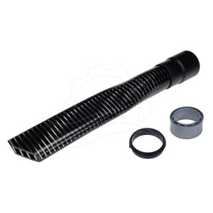 Flexibilní hubice vysavače 38 mm černá (nasazovací)