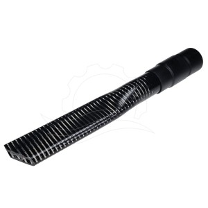 Flexibilní hubice vysavače 38 mm černá (s přepážkou)