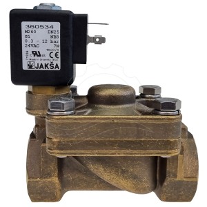 Jakša M260 solenoidový ventil 0,3-12bar G1'' NBR 24V AC (360534)
