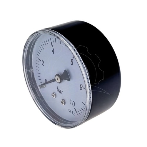 Manometr 0-10bar 63mm (przył. tylne)