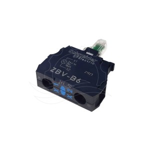 Schneider ZBV-B6 24V modré podsvícení