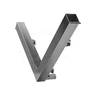 Oboustranný úložný prostor pro kopí, typ V, 70x70 mm